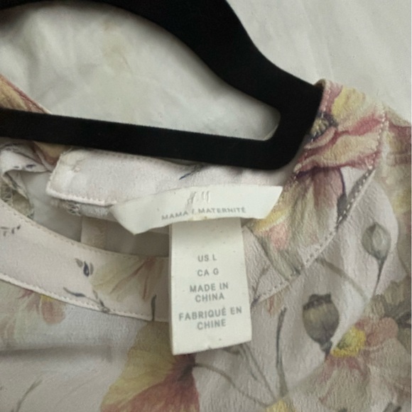 H&M Maternity floral dress - sz L - EUC - Picture 2 of 3